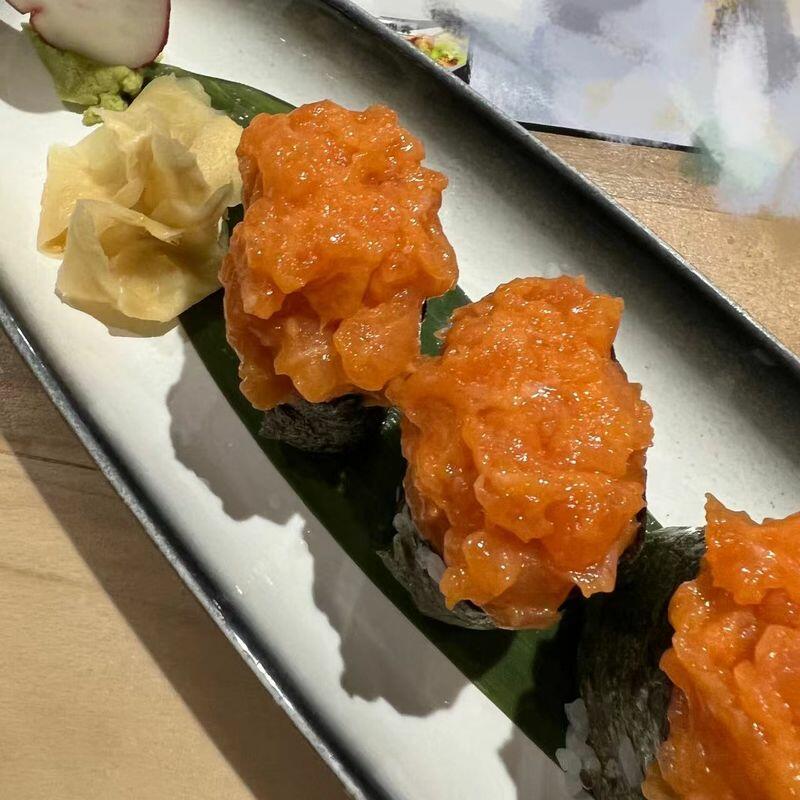 Spicy Salmon Sushi