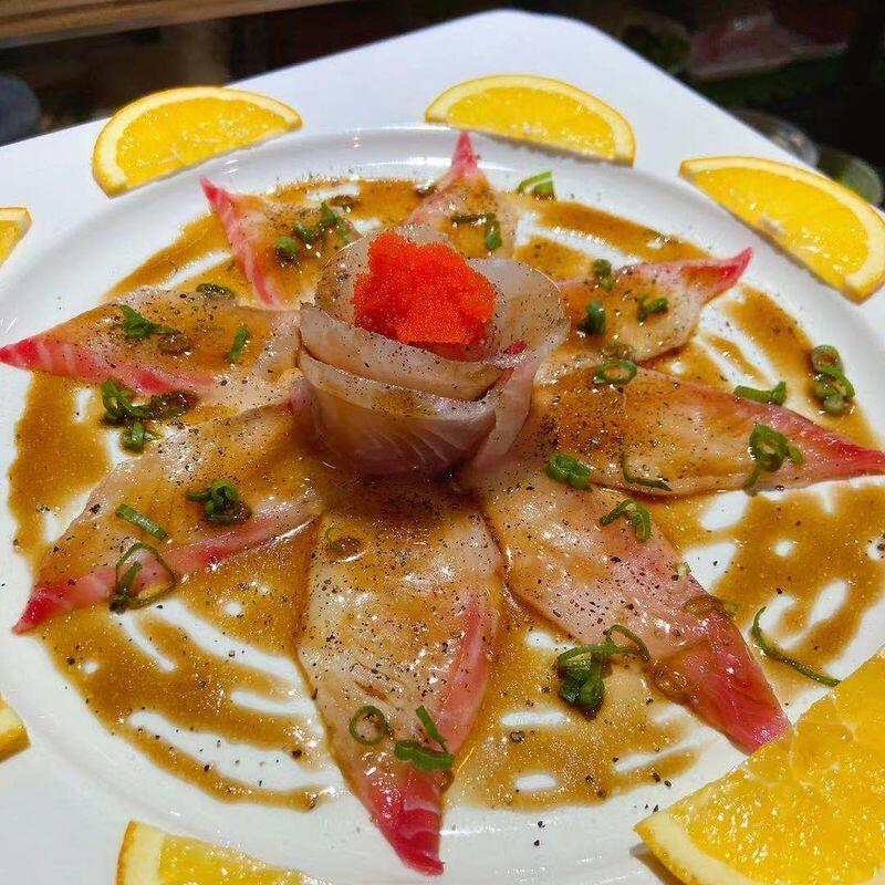 Sea Salt White Fish Sashimi